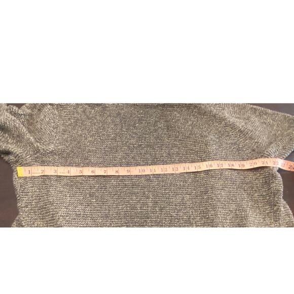 Eileen Fisher Petite 100% Linen Long Line Open Front Cardigan PL Quiet Luxury - Picture 7 of 9